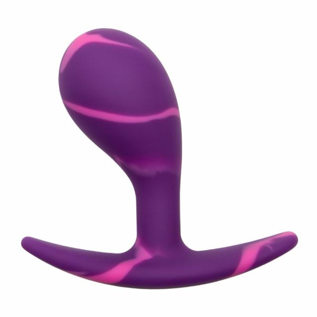 Purple Marble Silicone P-Spot Plug – 2.2, 2.5 Or 3 Inch Butt Plugs