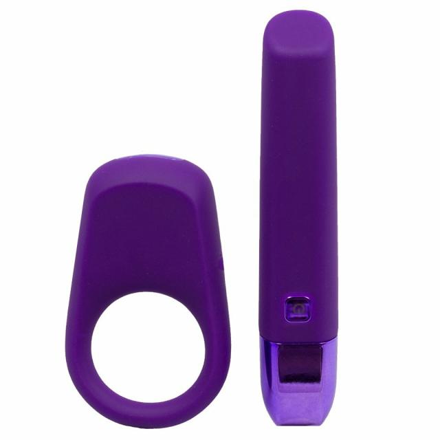 Purple Pleasures 2 Piece Couple’S Set Cock Rings