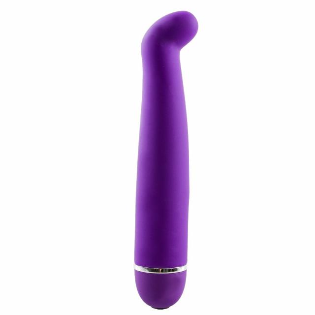 Purple Silicone 20 Function Slim G-Spot Vibrator Sex Toys