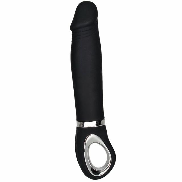 Push Comes To Shove Silicone 10 Function Vibrator Dildos