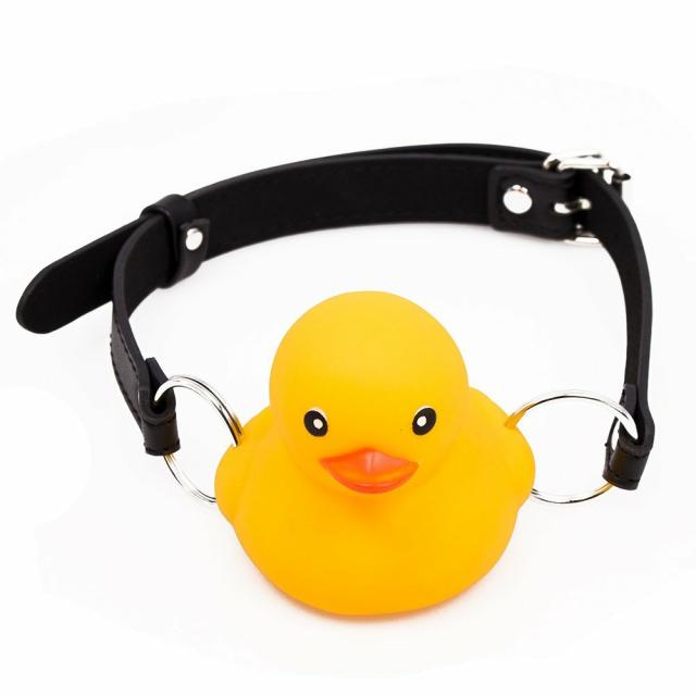 Rubber F*Cky Squeaky Duck Mouth Gag Adult Gifts & Games