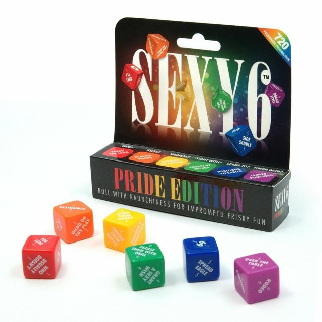 Sexy 6 Dice Pride Edition Adult Gifts & Games