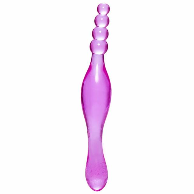 Smooth Beaded Prober – 8 Inch Anal Toys