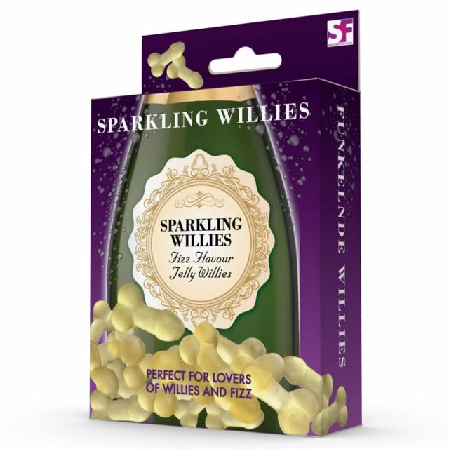 Sparkling Wine-Flavoured Jelly Willies Adult Gifts & Games