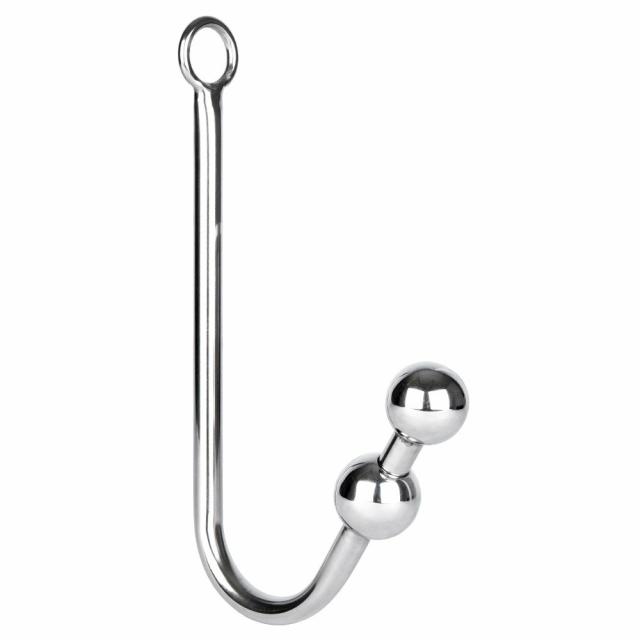 Stainless Steel Double Ball Anal Hook Anal Toys