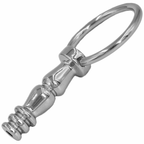 Stainless Steel Hourglass Penis Plug – 3.8Cm Bondage & Fetish