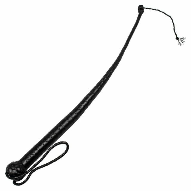 Strike It Lucky Leather Whip – 24 Inch Bondage & Fetish