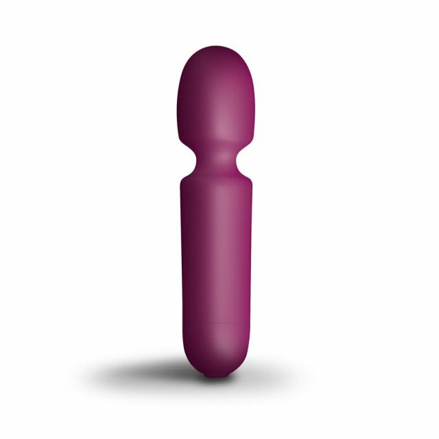 Sugarboo Playful Passion Burgandy 10 Function Wand Vibrator Massage Wand Vibrators