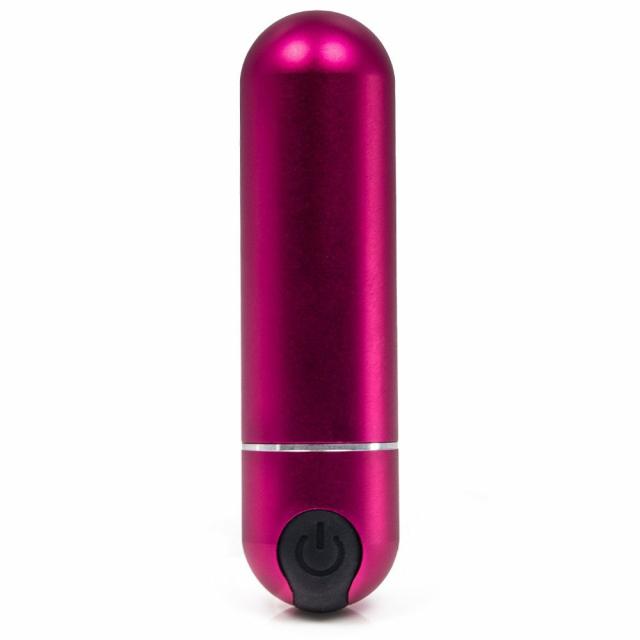 Swift Pink 10 Function Metal Rechargeable Bullet Vibrator Sex Toys