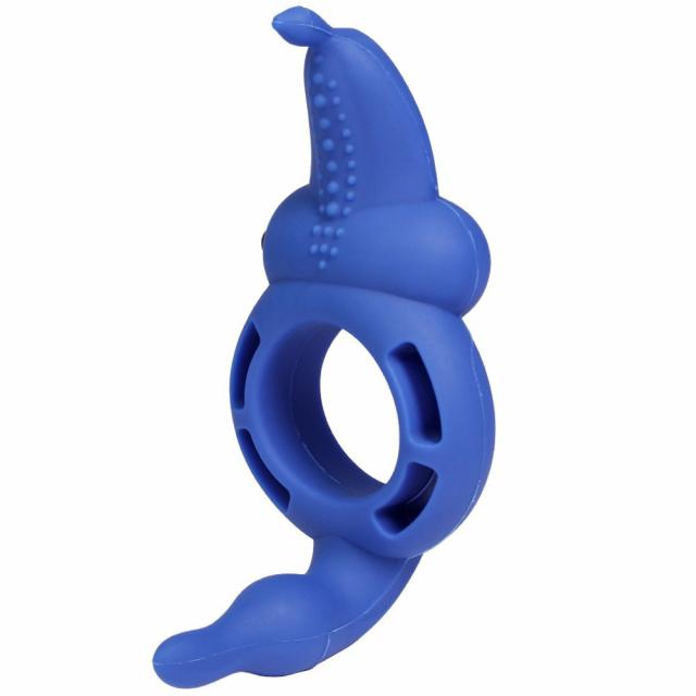 Teasing Touches Blue Vibrating Cock Ring Cock Rings