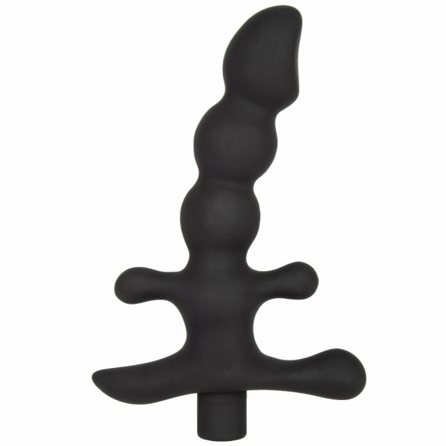 The Intruder Silicone 10 Function Anal Vibrator – 6 Inch Anal Toys