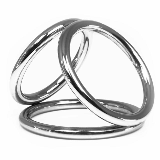 Troika Stainless Steel Cock Ring – Medium Or Large Cock Rings