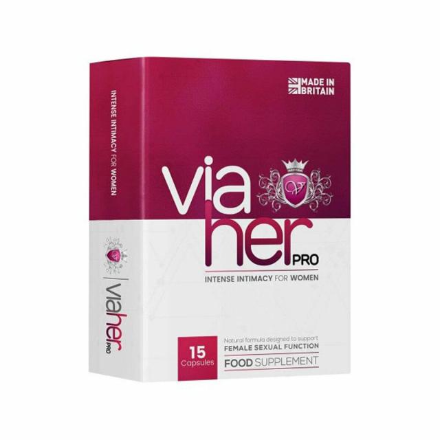 Viaher Pro For Women – 15 Capsules Female Sex Aids