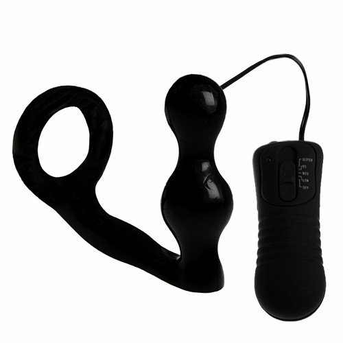 Vibrating Anal Stimulating Cock Ring Anal Toys