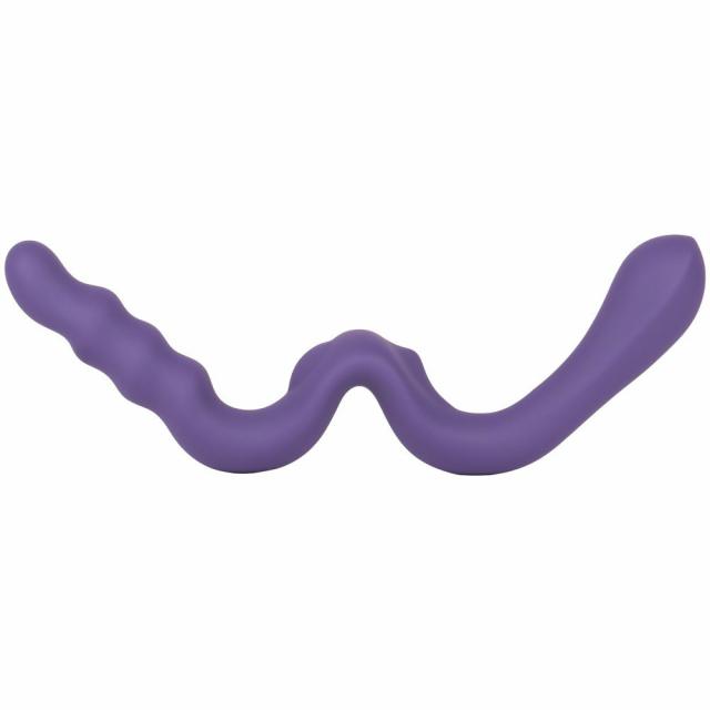 Wiggle Purple Silicone Double Ended Dildo – 17 Inch Dildos