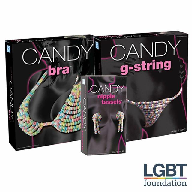 Women’S Candy Underwear 3 Piece Set Adult Gifts & Games